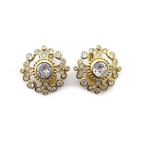 christian dior boucles d'oreilles|boucles d'oreille fantaisie.